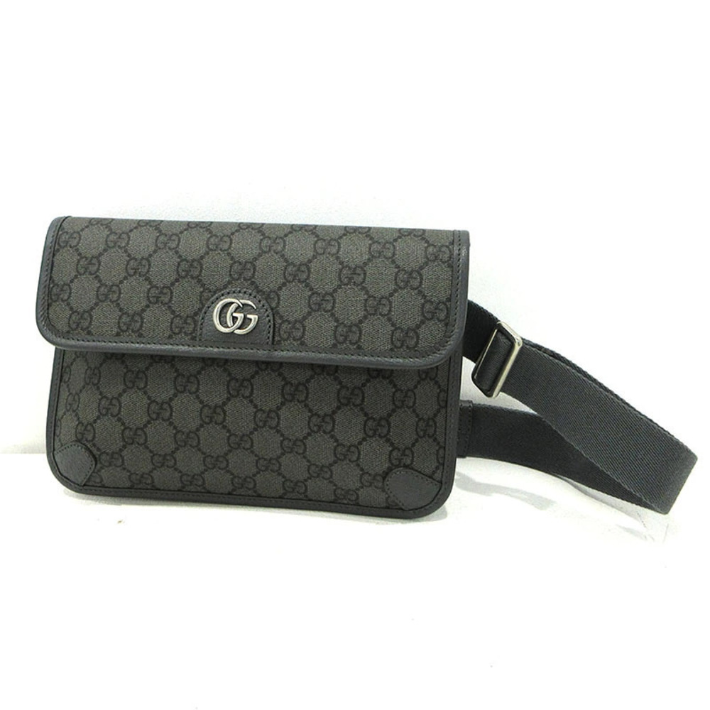 Gucci GG Supreme Ophidia Belt Bag Waist Gray